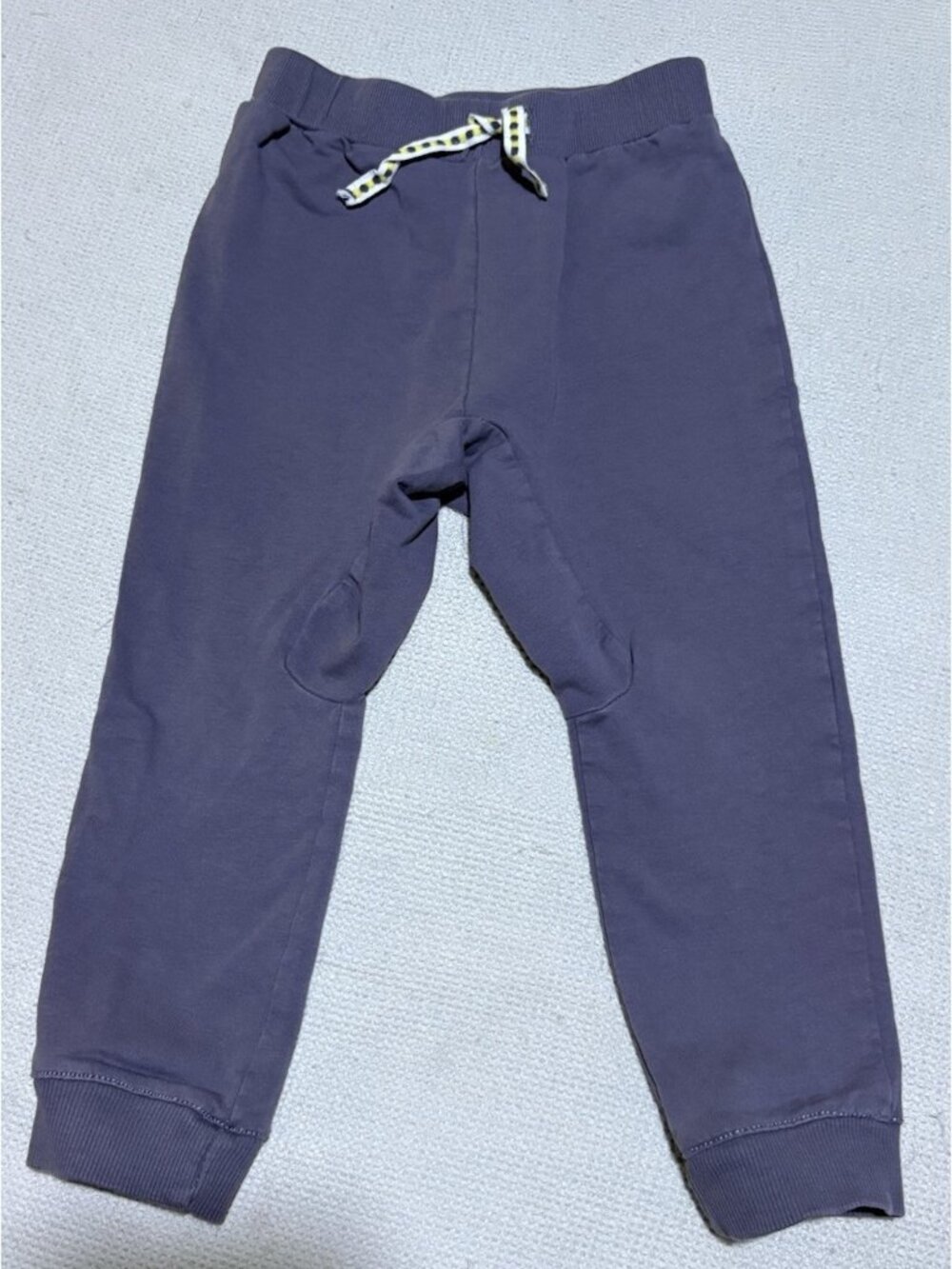 Boys Joggers Sweatpants Size 4T Gray Cotton Blend Elastic Waist Pockets